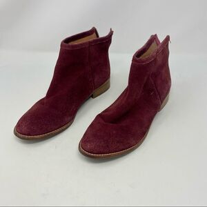 Anthropologie - Suede Ankle Boots (8M)
